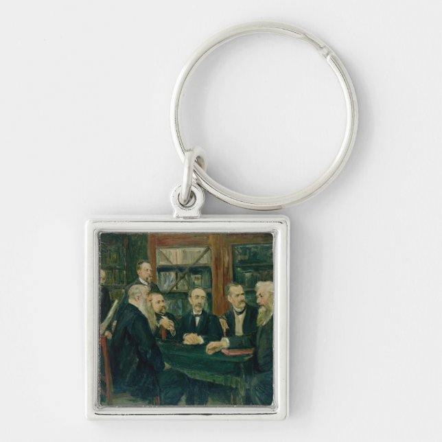 Porte-clés La convention de Hambourg des professeurs, 1906 (Devant)