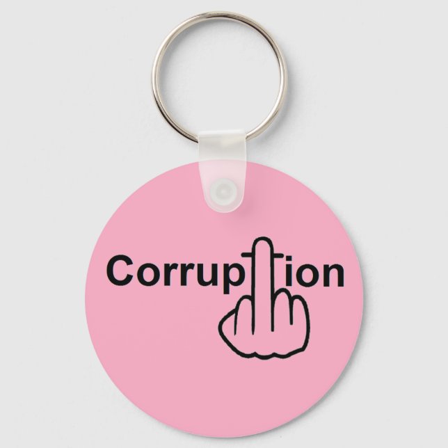 Porte-clés La corruption des porte - clés craint (Recto)