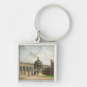 Porte-clés La cour de l'université de trinité, Cambridge, de