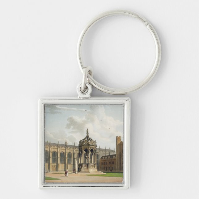 Porte-clés La cour de l'université de trinité, Cambridge, de (Devant)