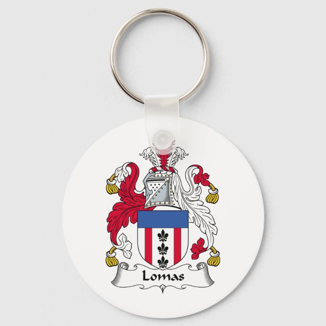 Porte-clés La crête de la famille Lomas (Recto)