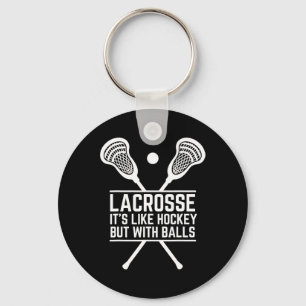 Porte-clés La crosse c'est comme du hockey mais avec Ball Fun