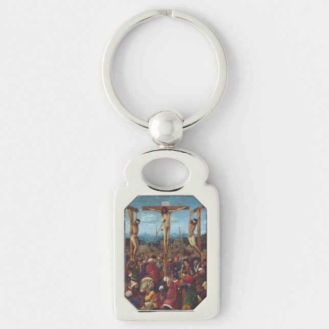 Porte-clés La Crucifixion de Van Eyck (Devant)