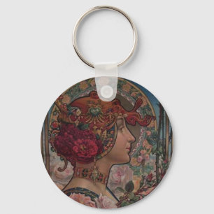 Porte-clés La Dame des roses