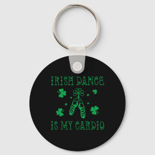 Porte-clés La danse irlandaise est ma journée cardio de la Sa