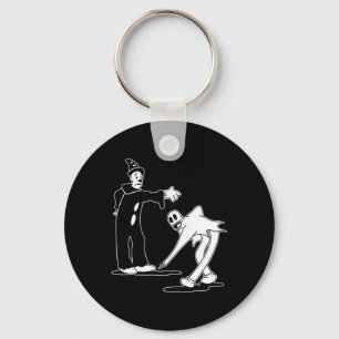 Porte-clés La danse magique du fantôme clown