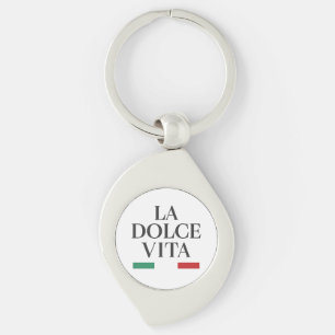 Porte-clés La Dolce Vita Porte - clé de métal italien
