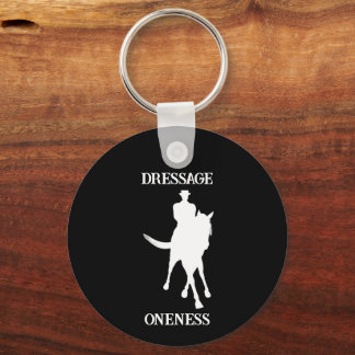 Porte-clés La Dressage Est Un Cheval À Unicité