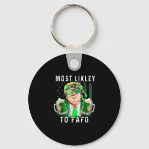 Porte-clés La Fête de la Saint Patrick la plus probable à Faf