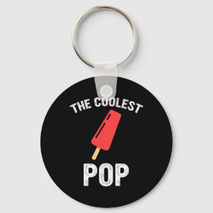 Porte-clés La Fête des pères de pop la plus froide et la plus