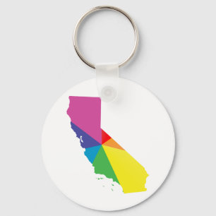 Porte-clés la fierté de la californie.
