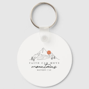 Porte-clés La foi peut déplacer des montagnes Randonnée Campi