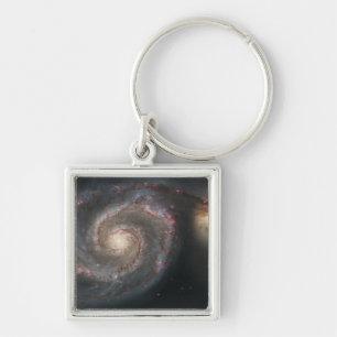 Porte-clés La galaxie de tourbillon (M51) et galaxie de