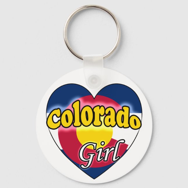 Porte-clés La Girl du Colorado (Recto)
