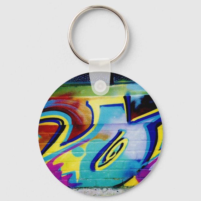 Porte-clés LA Graffiti in Parking Lot_mod lrg2 (Recto)