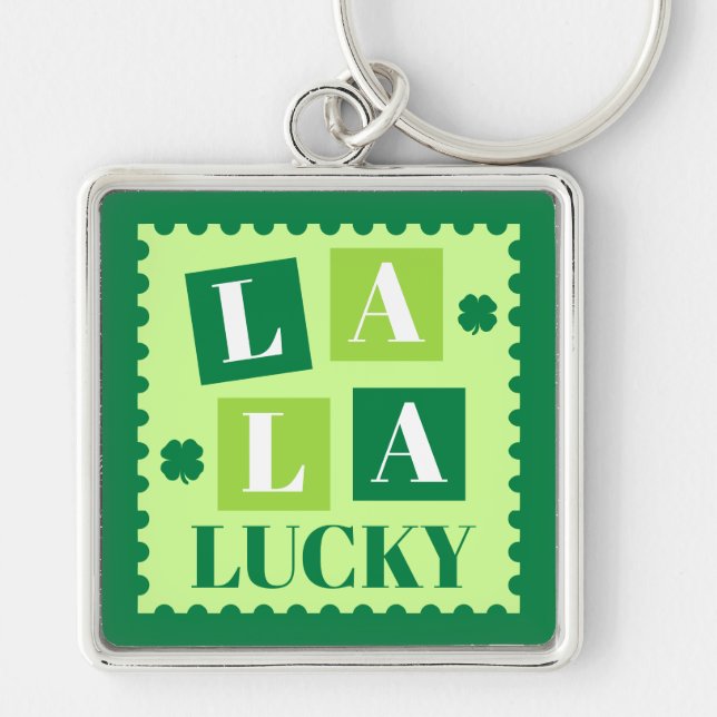 Porte-clés La La Lucky St. Patrick’s Day  (Devant)