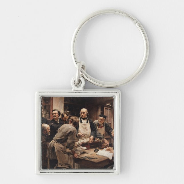 Porte-clés La leçon de Claude Bernard (Devant)