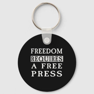 Porte-clés La liberté nécessite un T Shirt anti-trump de pres