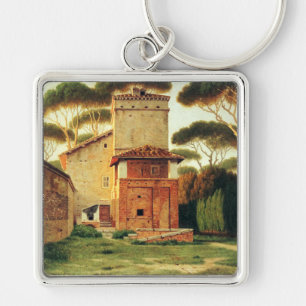 Porte-clés La loge dans le parc de la Villa Borghese, Rome