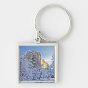 Porte-clés La lumière du lever du soleil frappe El Capitan à