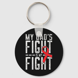 Porte-clés La lutte de mon père est ma lutte contre le cancer