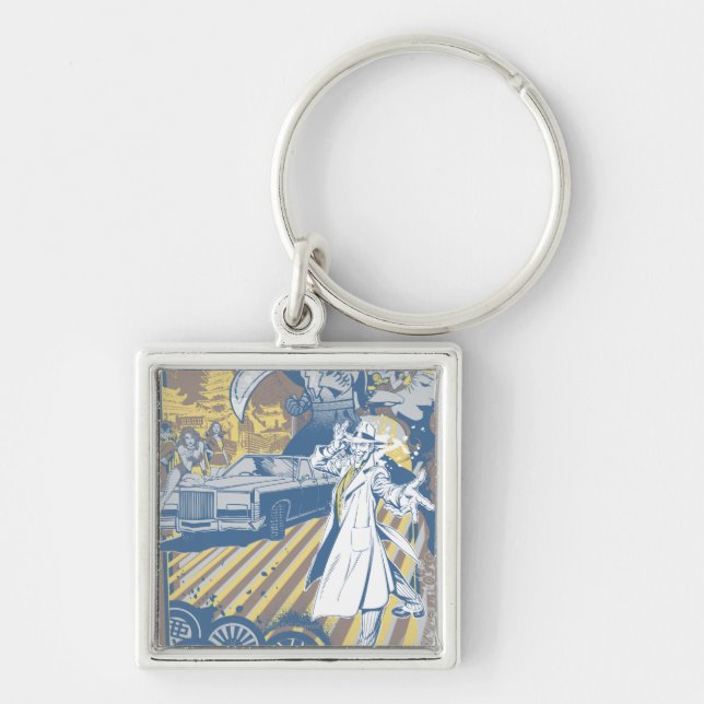 Porte-clés La lutte du tigre (Devant)