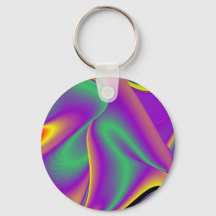Porte-clés La magie des couleurs, Rainbowart 3D Abstrait