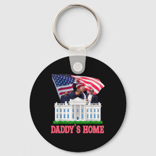 Porte-clés La maison de Trump Daddy Bye Joe Biden abandonne s