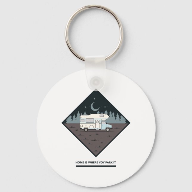 Porte-clés La Maison Où Est Mon Van (Recto)