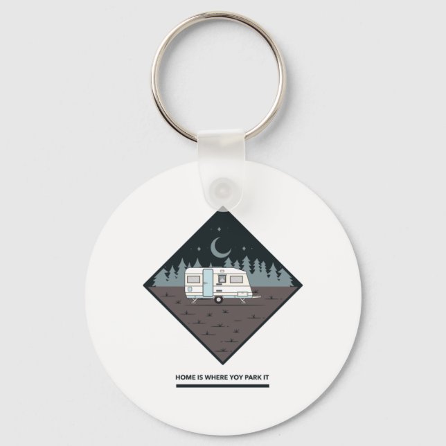 Porte-clés La Maison Où Est Mon Van (Recto)