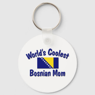 Porte-clés La maman bosnienne la plus fraîche