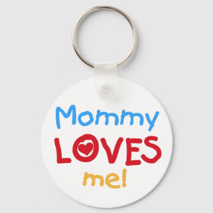 Porte-clés La maman m'aime porte - clé