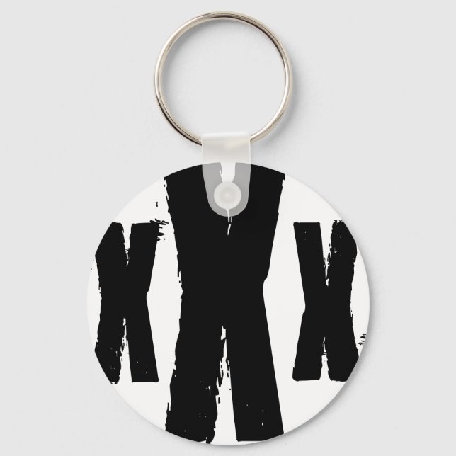 Porte-clés la marque de bord droit (Recto)