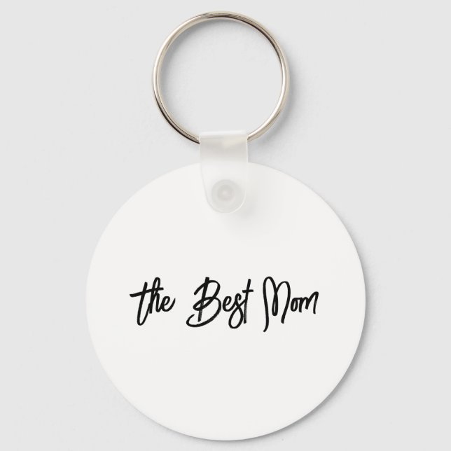 Porte-clés La meilleure maman (Recto)