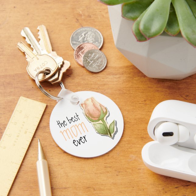 Porte-clés La meilleure maman qui soit (Bureau)