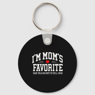 Porte-clés La mère favorite des mamans, le fils préféré des f