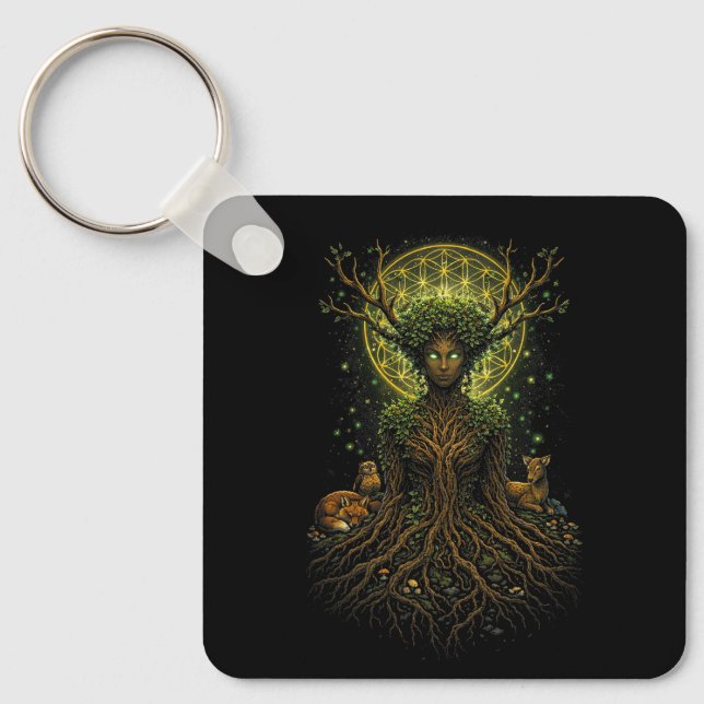 Porte-clés La Mère Verte (Recto)