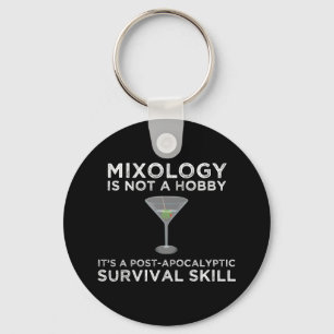 Porte-clés La Mixologie Est Une Compétence De Survie Post-Apo
