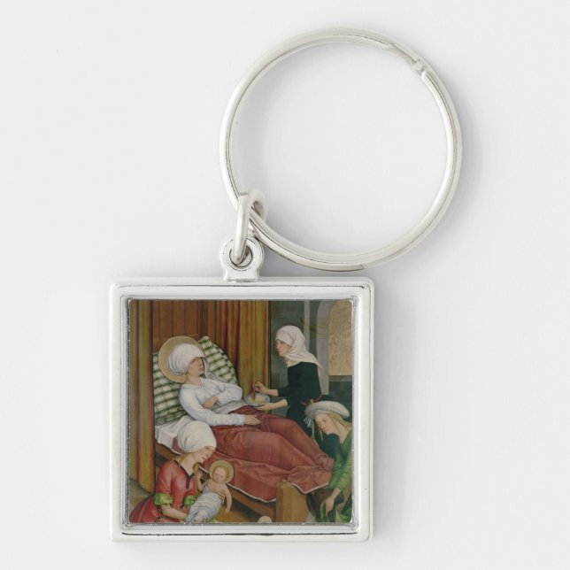Porte-clés La naissance de la Vierge, c.1500 (Devant)