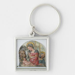 Porte-clés La nativité, c.1460 (terre cuite peinte)