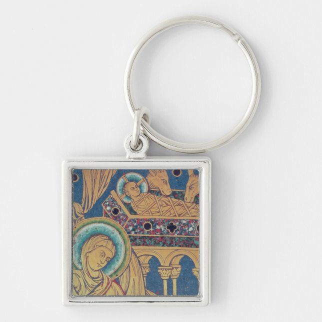 Porte-clés La nativité, panneau le du Verduner (Devant)