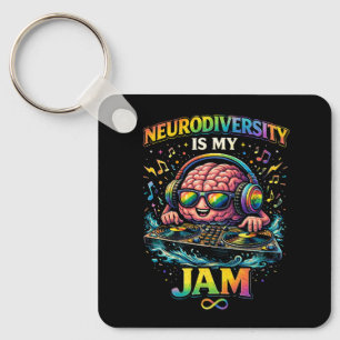 Porte-clés La Neurodiversité Est Ma Passion