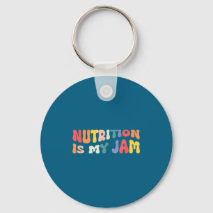 Porte-clés La nutrition est mon truc Citation drôle pour Rdn