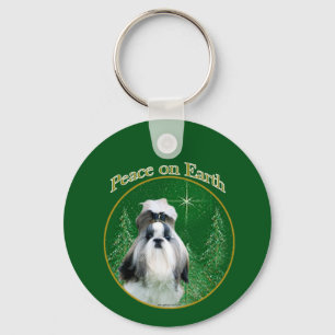 Porte-clés La paix de Shih Tzu