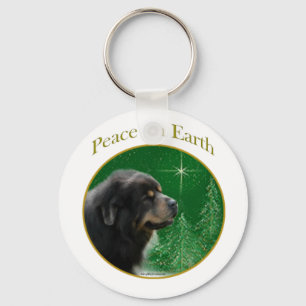 Porte-clés La paix tibétaine du Mastiff