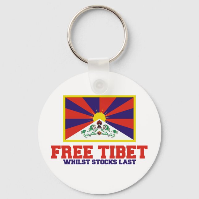 Porte-clés La parodie du Tibet libre (Recto)