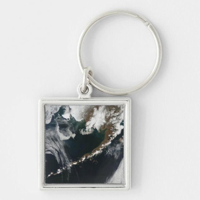 Porte-clés La péninsule d'Alaska et les îles Aléoutiennes (Devant)