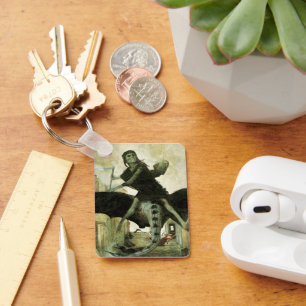 Porte-clés La Peste d'Arnold Böcklin, Symbolisme vintage