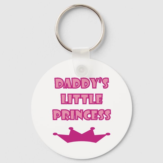 Porte-clés La petite princesse de papa (Recto)