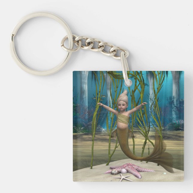 Porte-clés La Petite Sirène (Devant)